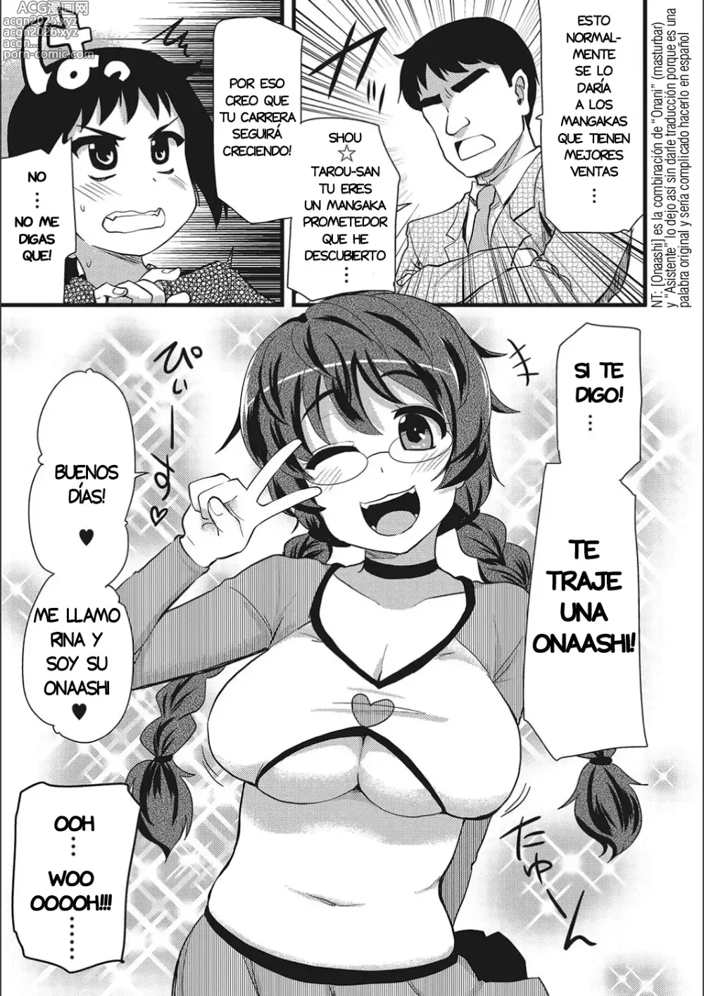 Page 6 of manga ONA-ASSI! ~Ero Manga Ka no Onanie wo Tetsudau Shigoto~