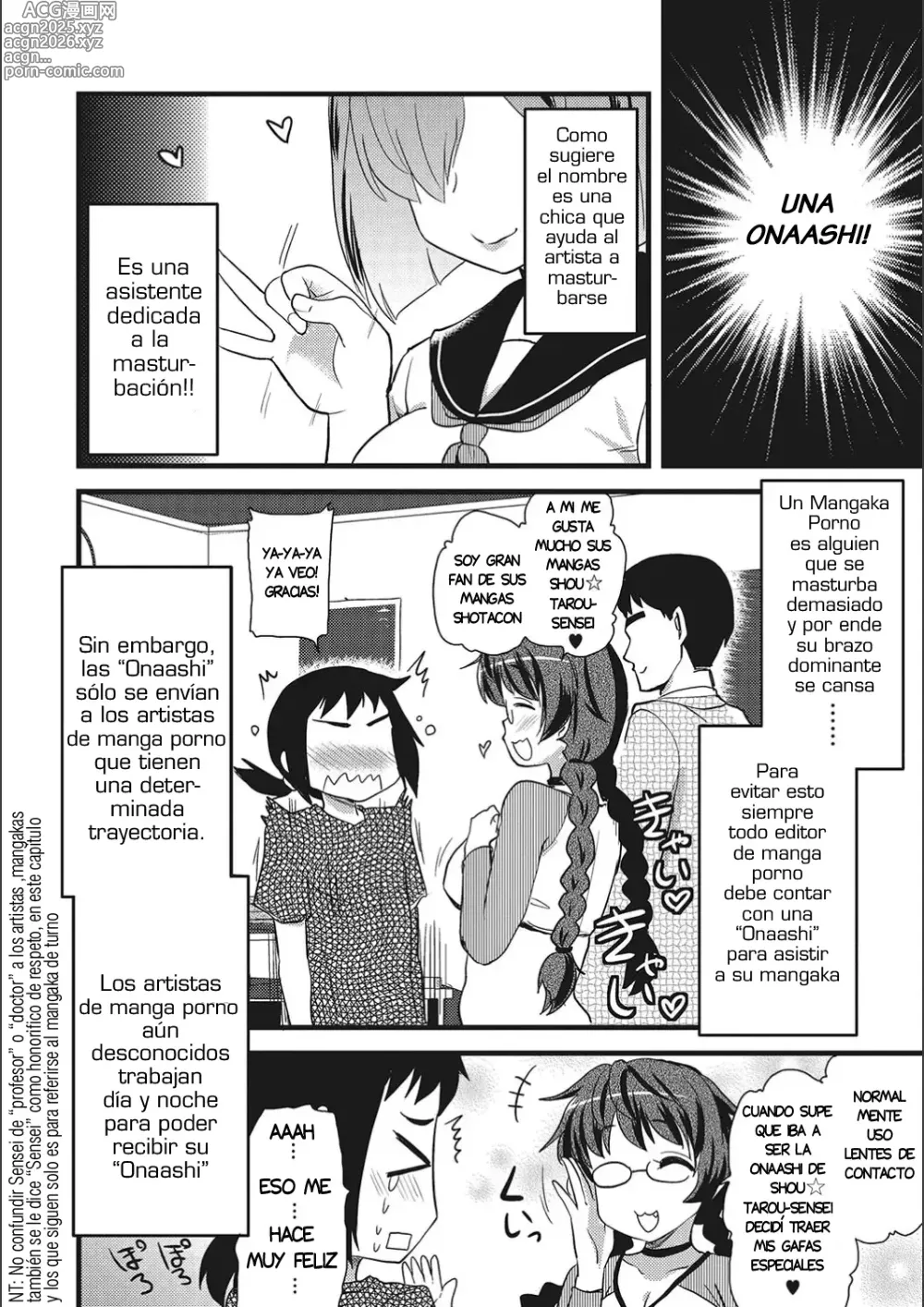 Page 7 of manga ONA-ASSI! ~Ero Manga Ka no Onanie wo Tetsudau Shigoto~