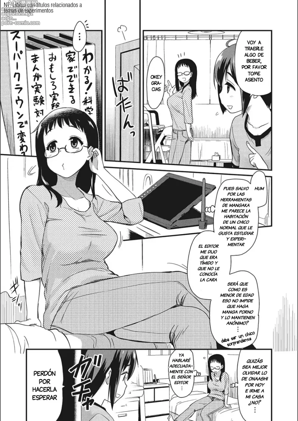 Page 72 of manga ONA-ASSI! ~Ero Manga Ka no Onanie wo Tetsudau Shigoto~