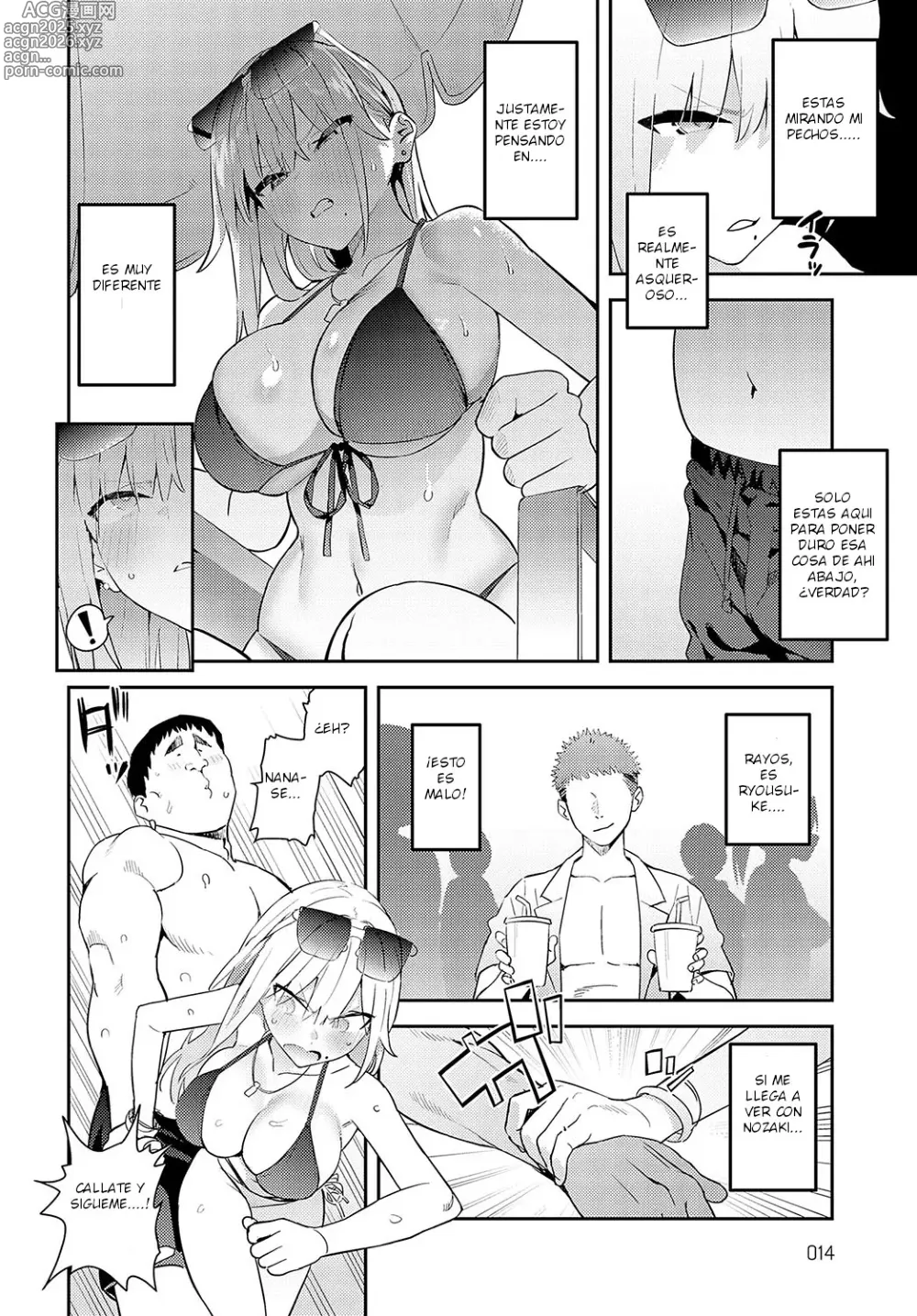 Page 4 of manga la hemosa chica y el otaku raro #03