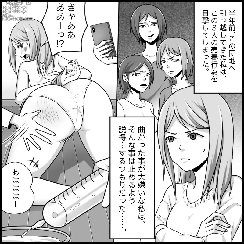 Page 3 of doujinshi S&M Apartment Complex - Hellish Lesbian Sex Training