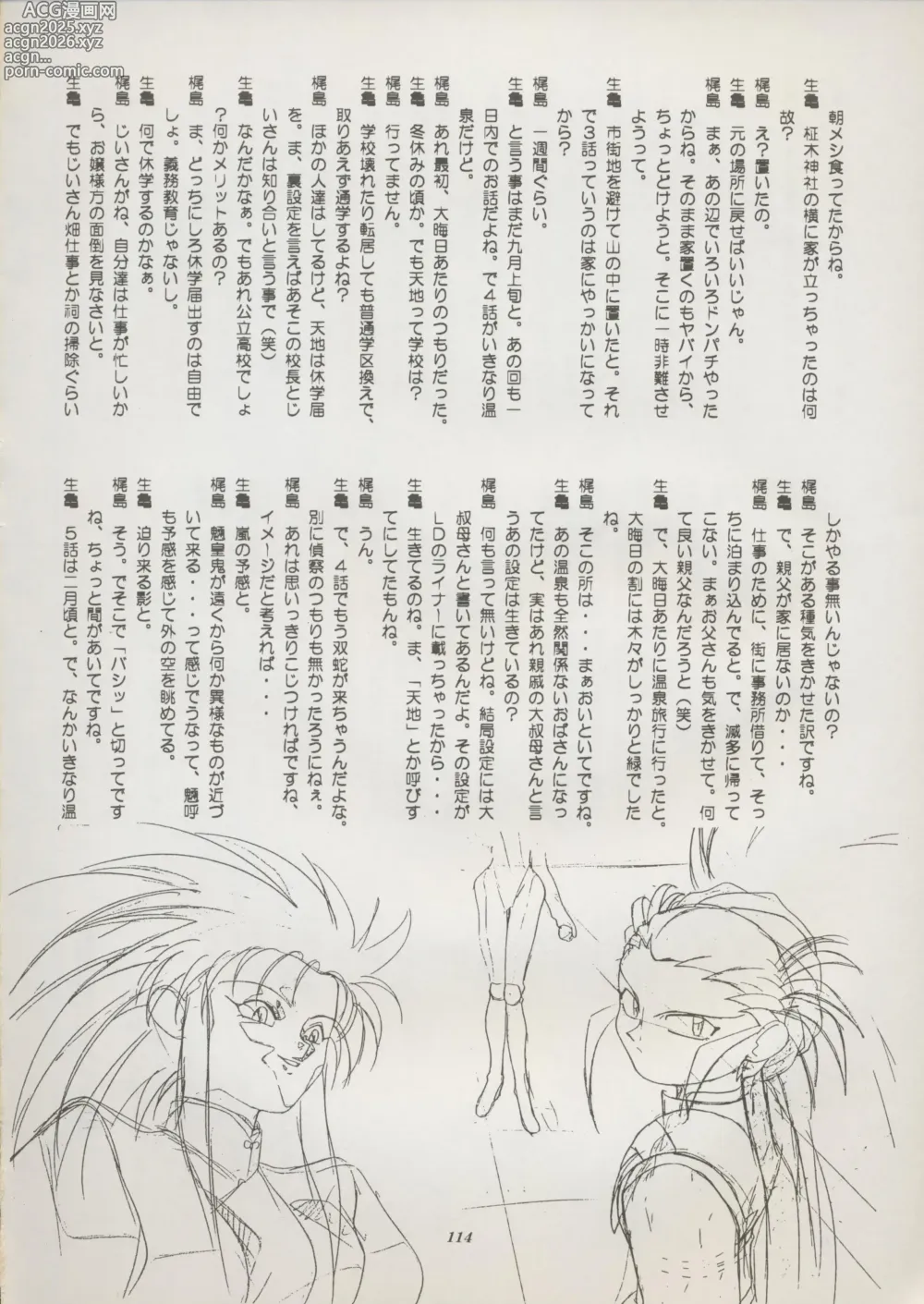 Page 120 of doujinshi Tenchi Souran