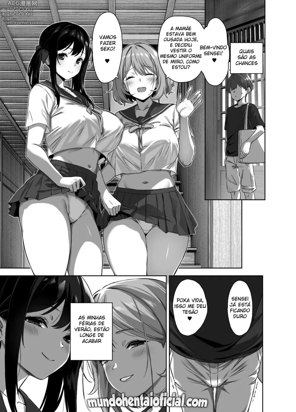 Page 47 of doujinshi Natsu to Inaka to Yuuwaku shite kuru Dekkai Oshiego 2