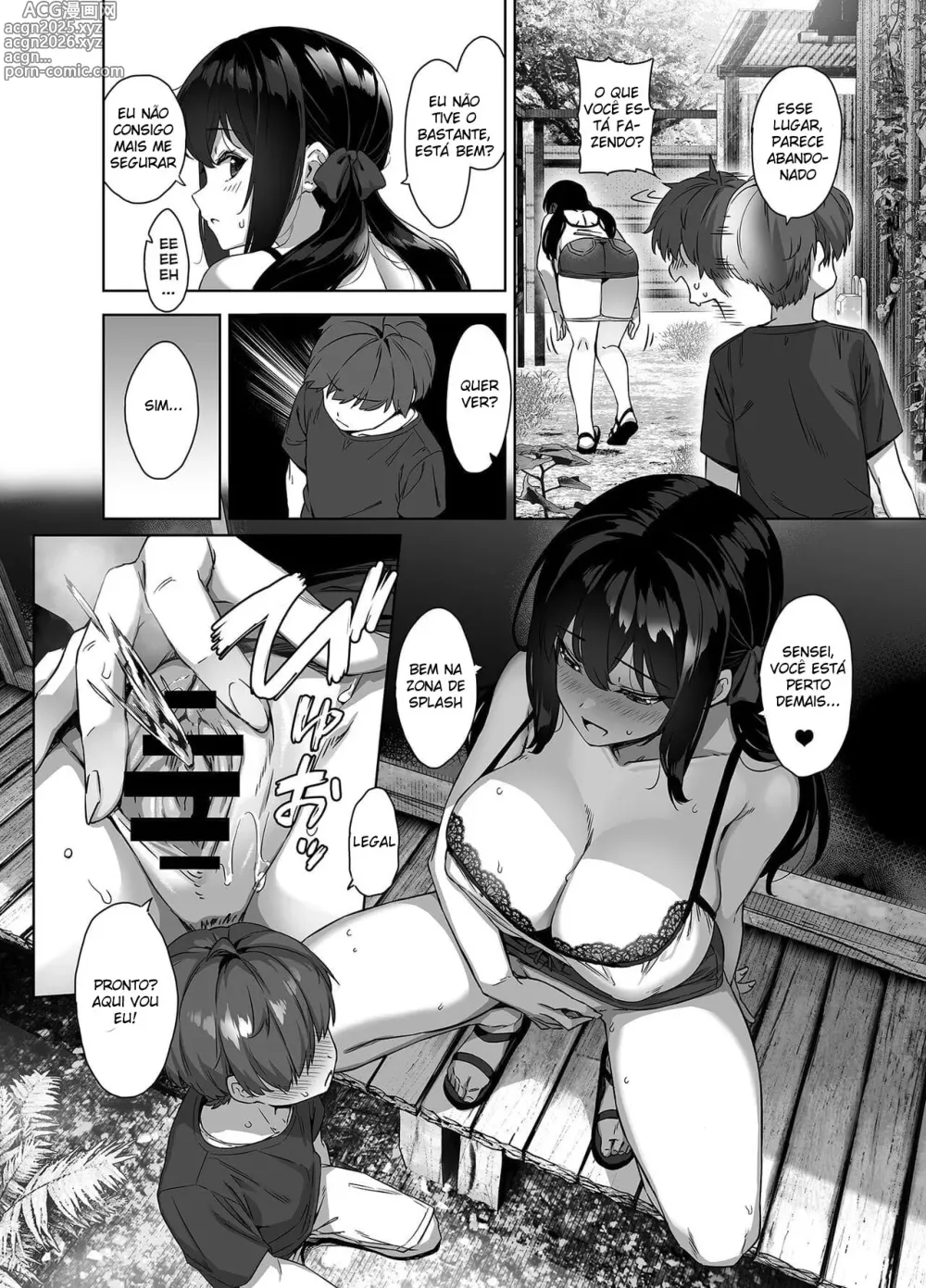 Page 33 of doujinshi Natsu to Inaka to Yuuwaku shite kuru Dekkai Oshiego