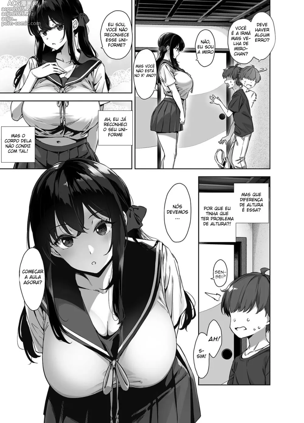 Page 6 of doujinshi Natsu to Inaka to Yuuwaku shite kuru Dekkai Oshiego