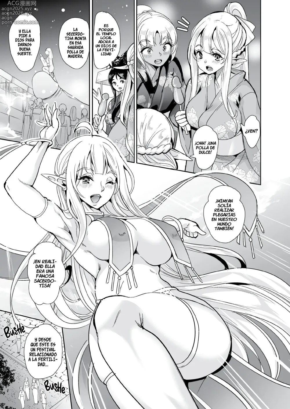 Page 117 of manga Slutty Elf Sisters Seeking a Husband