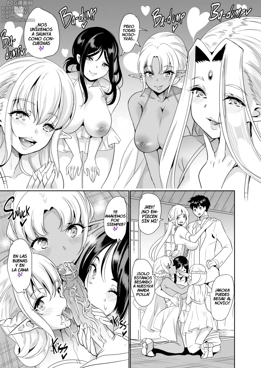 Page 156 of manga Slutty Elf Sisters Seeking a Husband