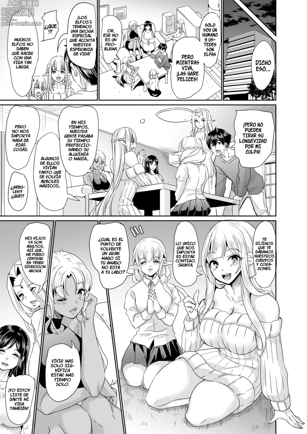 Page 183 of manga Slutty Elf Sisters Seeking a Husband