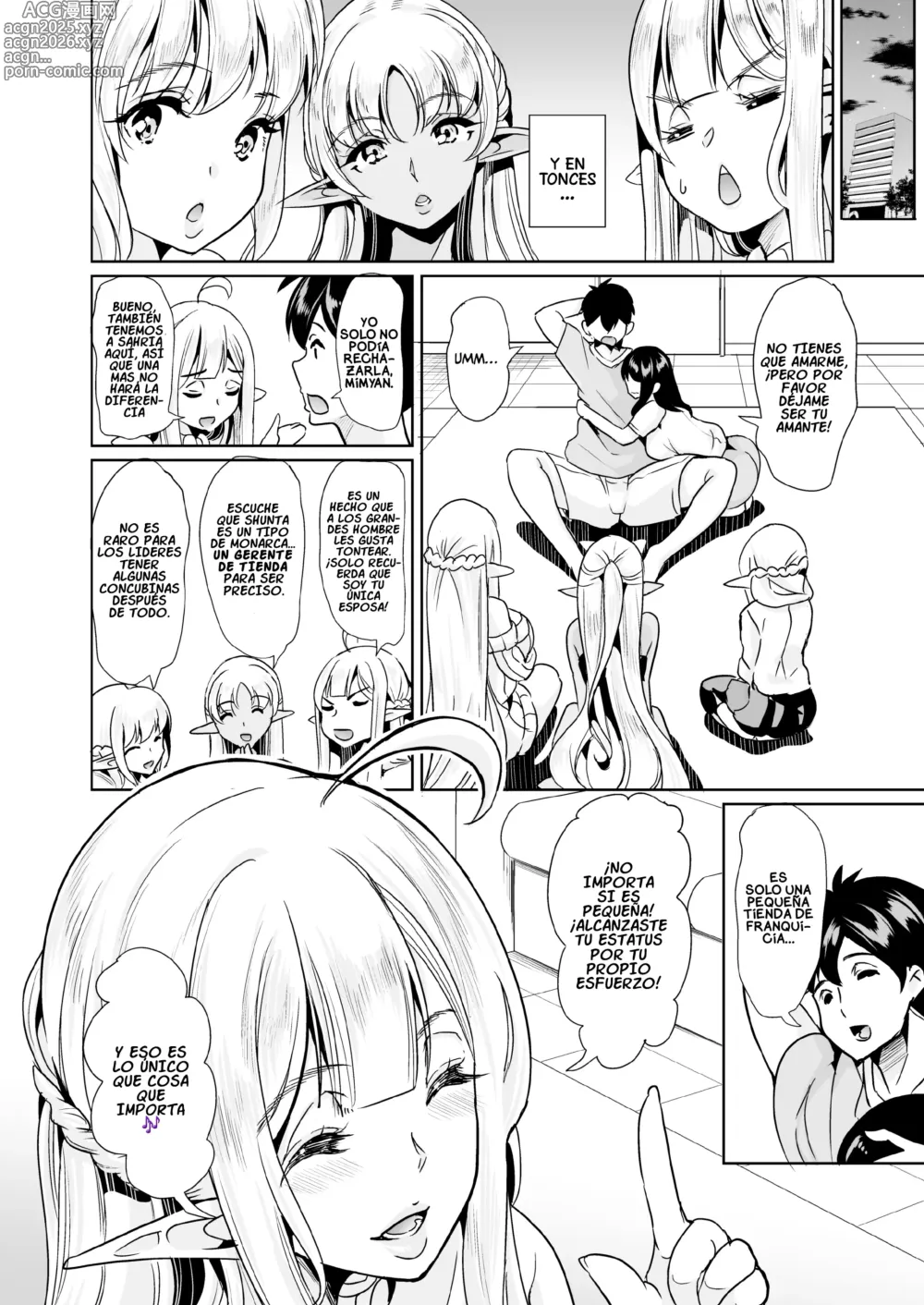 Page 81 of manga Slutty Elf Sisters Seeking a Husband