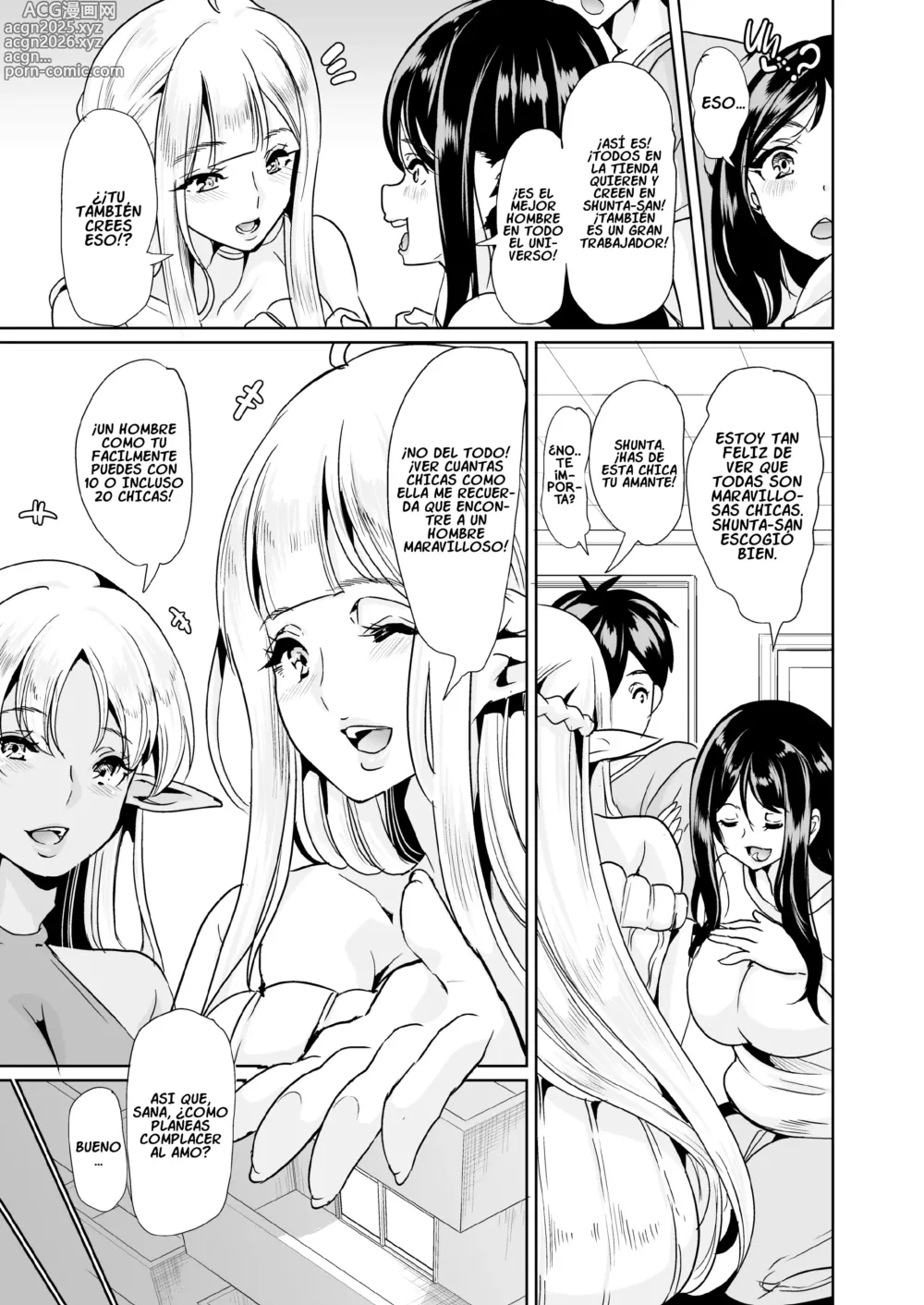 Page 82 of manga Slutty Elf Sisters Seeking a Husband