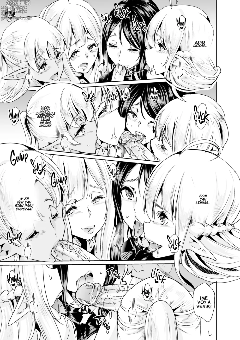 Page 96 of manga Slutty Elf Sisters Seeking a Husband