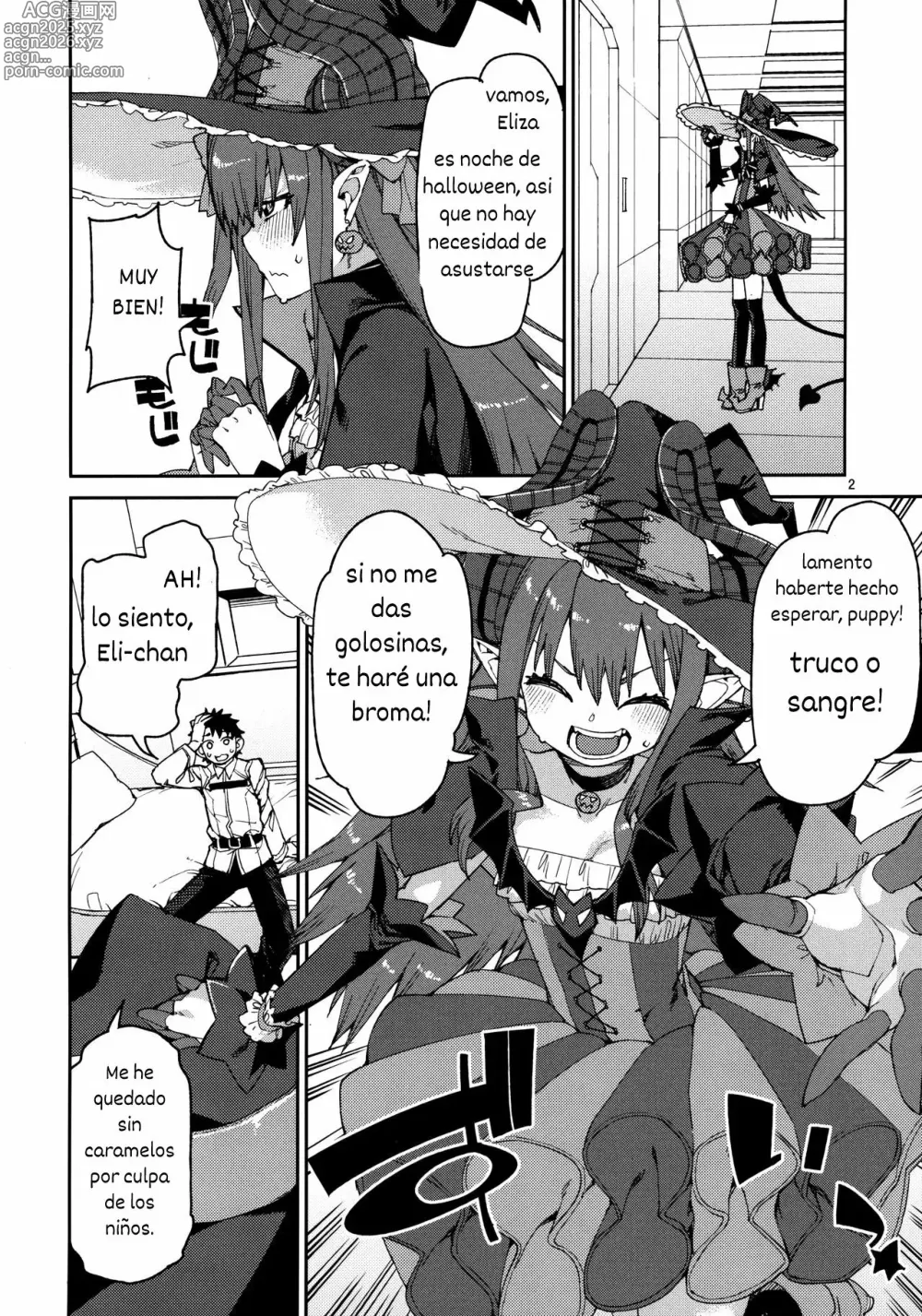 Page 3 of doujinshi Una Noche Especial en Halloween...