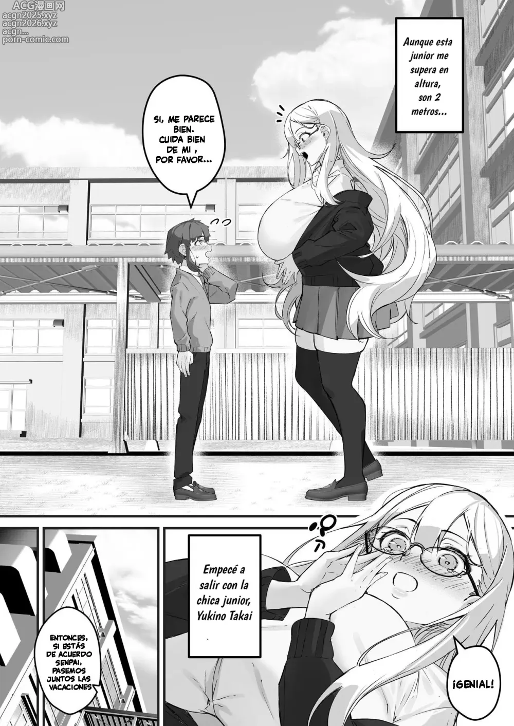 Page 4 of doujinshi Mi novia de 2 metros es menor que yo!