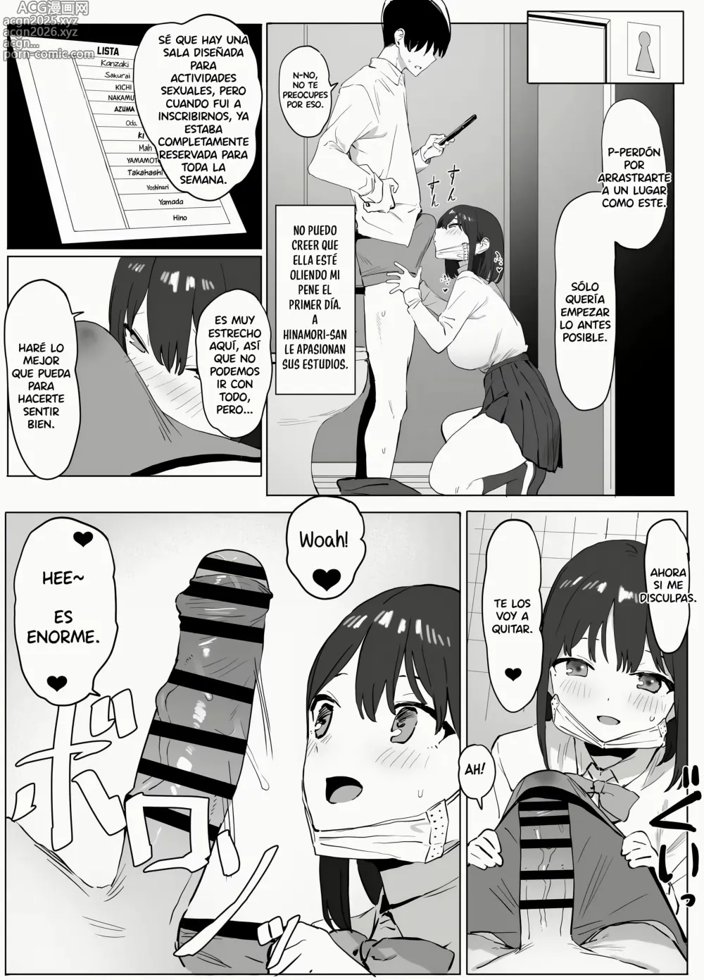 Page 9 of doujinshi Seikoui Jisshuu - ¡Practica de Experimentación Sexual!