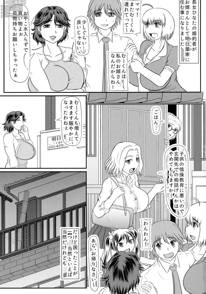 Page 4 of doujinshi Ashitaba-San Chi No Mukogurashi