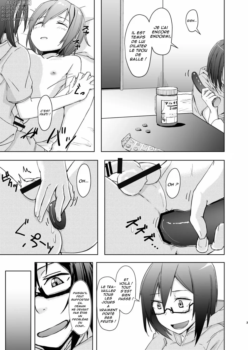 Page 2 of doujinshi Shounen to Futanari to Shitto