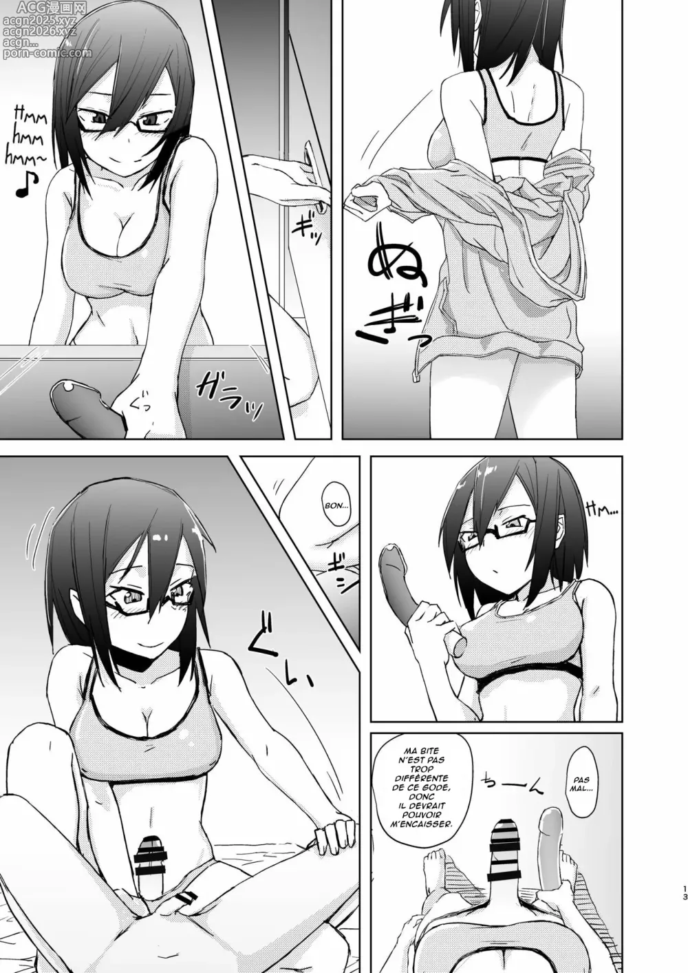 Page 12 of doujinshi Shounen to Futanari to Shitto