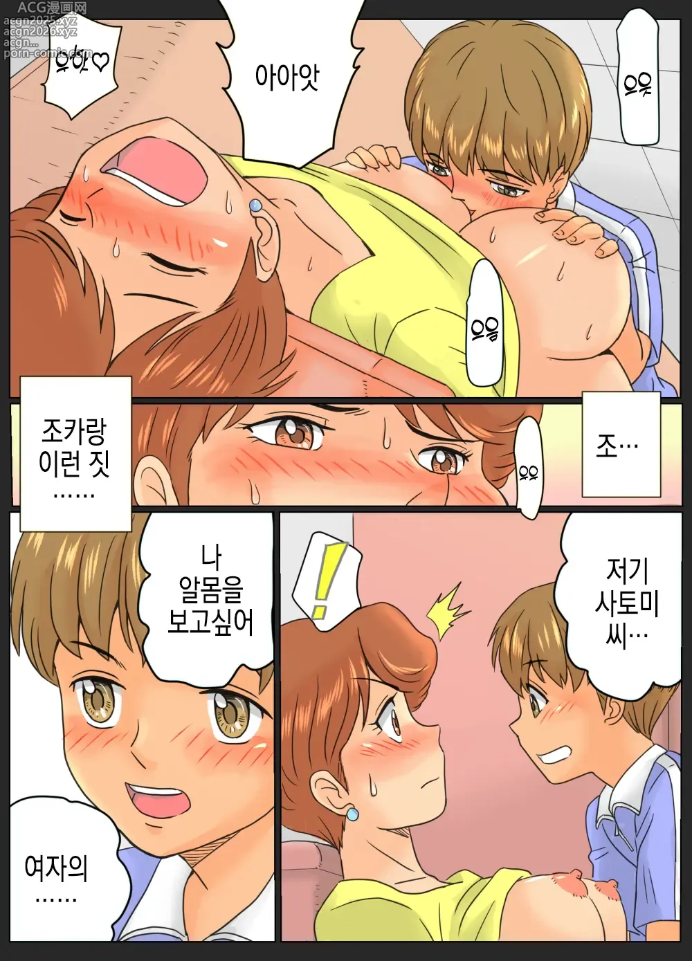 Page 14 of doujinshi 토모미 씨(35세)와 쇼우 군(?세) ~숙모와 조카~