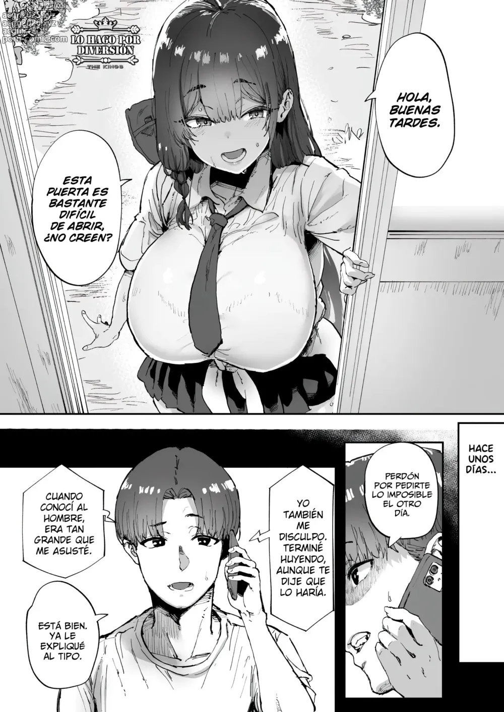 Page 5 of doujinshi ¡Una Mujer Random Apareció De Repente En Nuestra Base Secreta!