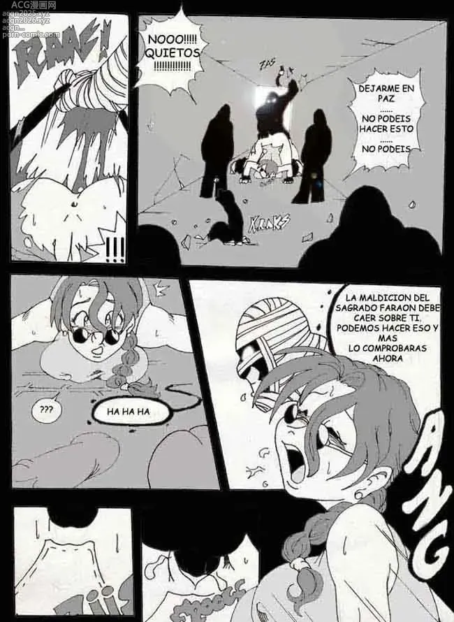 Page 5 of doujinshi Tomb raider - La maldición de Meh-molo-unm-onton