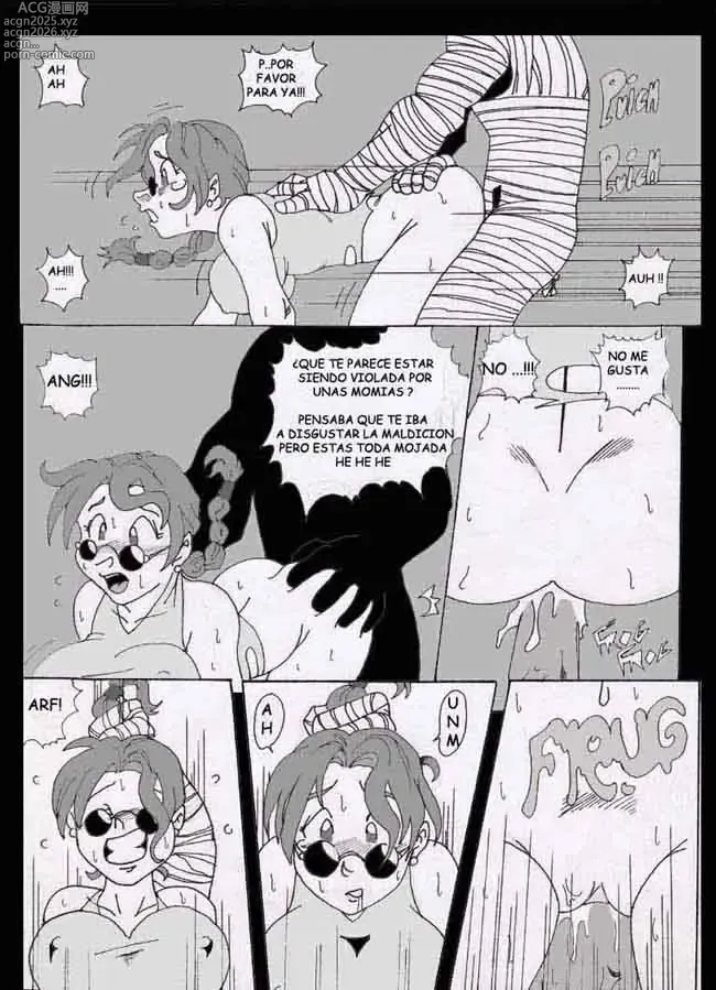 Page 6 of doujinshi Tomb raider - La maldición de Meh-molo-unm-onton