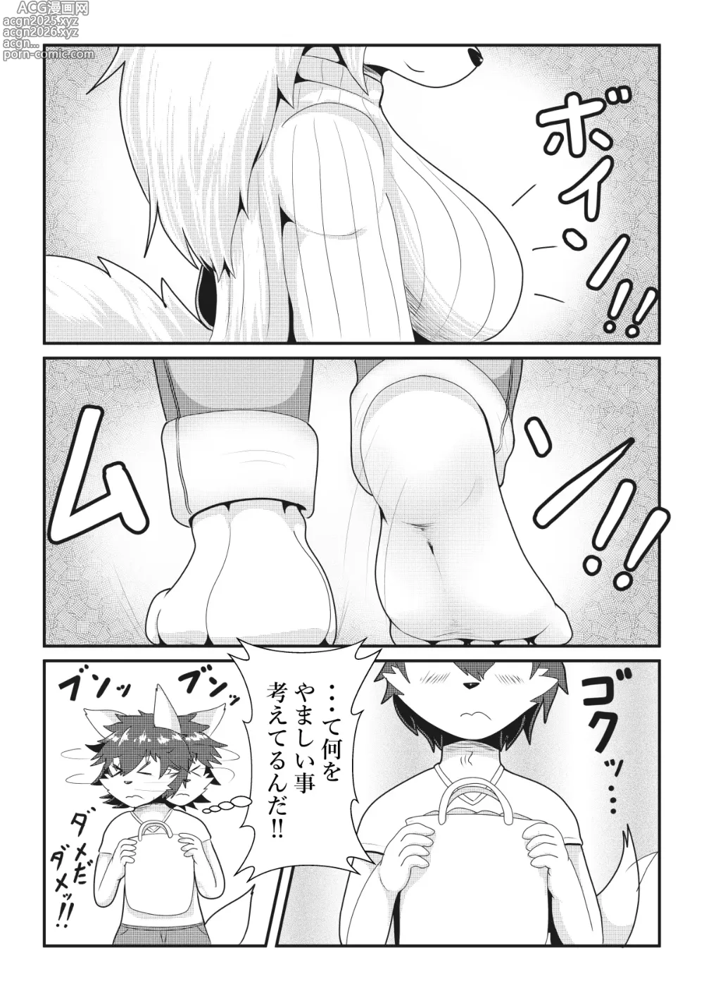 Page 4 of doujinshi Tonari no Kemo Onee-san