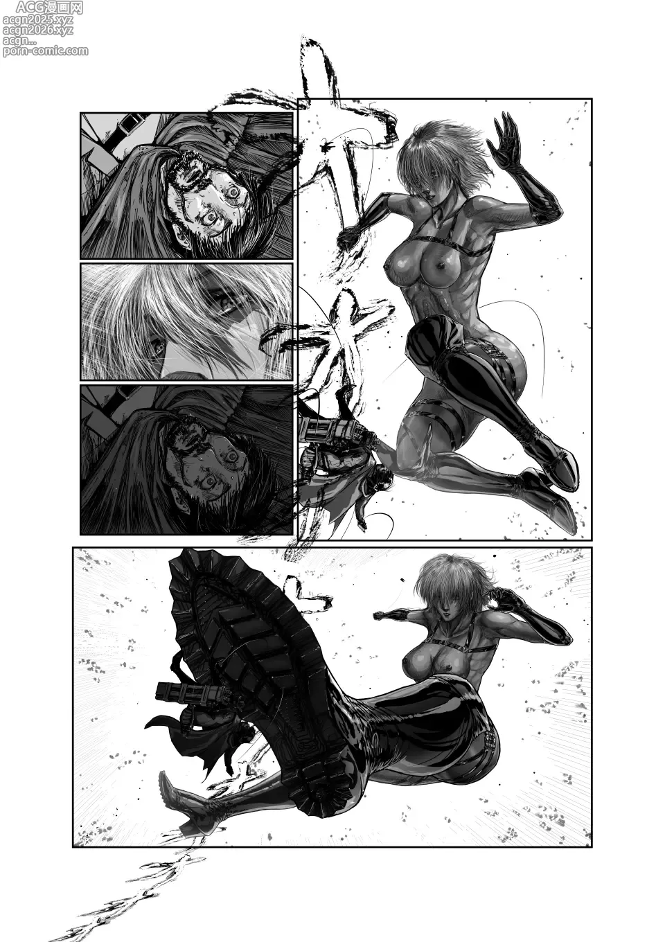 Page 34 of manga Female Titan Without Rivals / Female Titan Wearing Boots