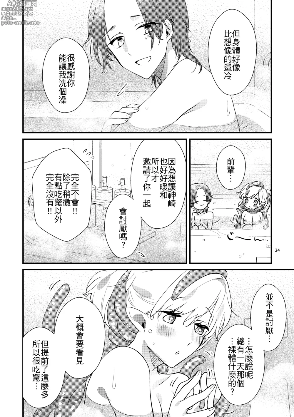 Page 23 of doujinshi Nyarulahotep no Ouchi Date - Nyarulahoteps Home date