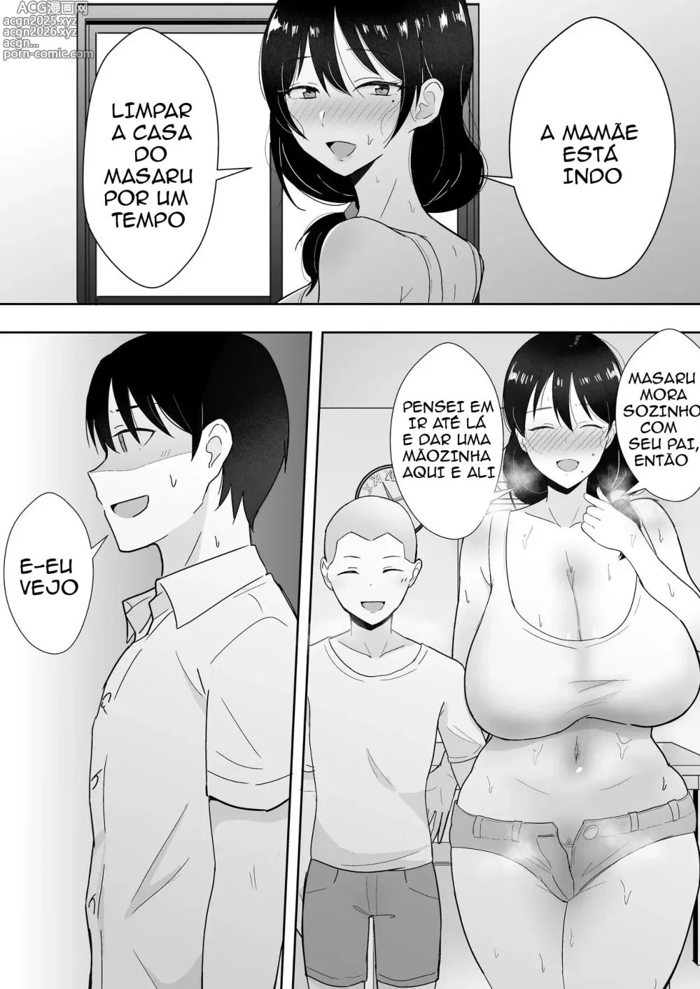 Page 12 of doujinshi TomoKano Kaa-chan3 ~Daisuki na Hahaoya ga Akuyuu Chinpo ni Haramu made~