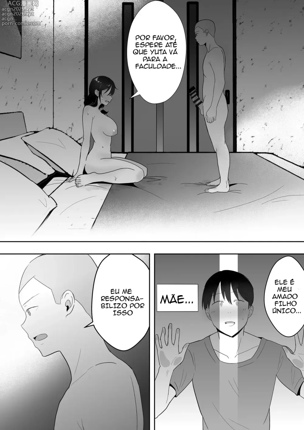 Page 57 of doujinshi TomoKano Kaa-chan3 ~Daisuki na Hahaoya ga Akuyuu Chinpo ni Haramu made~