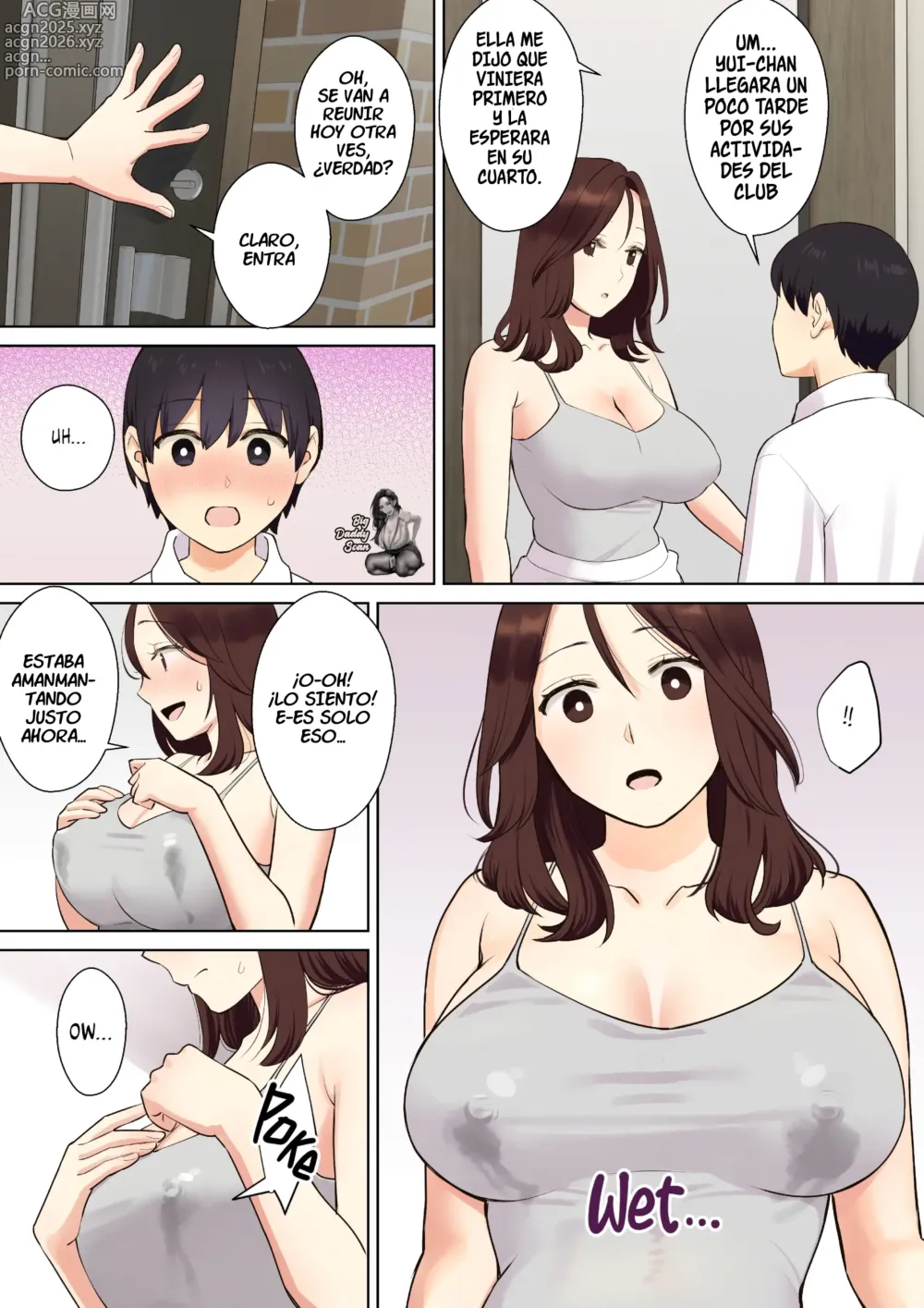 Page 17 of doujinshi Cómo La Mamá De Mi Novia Tomó Mi Virginidad (decensored)