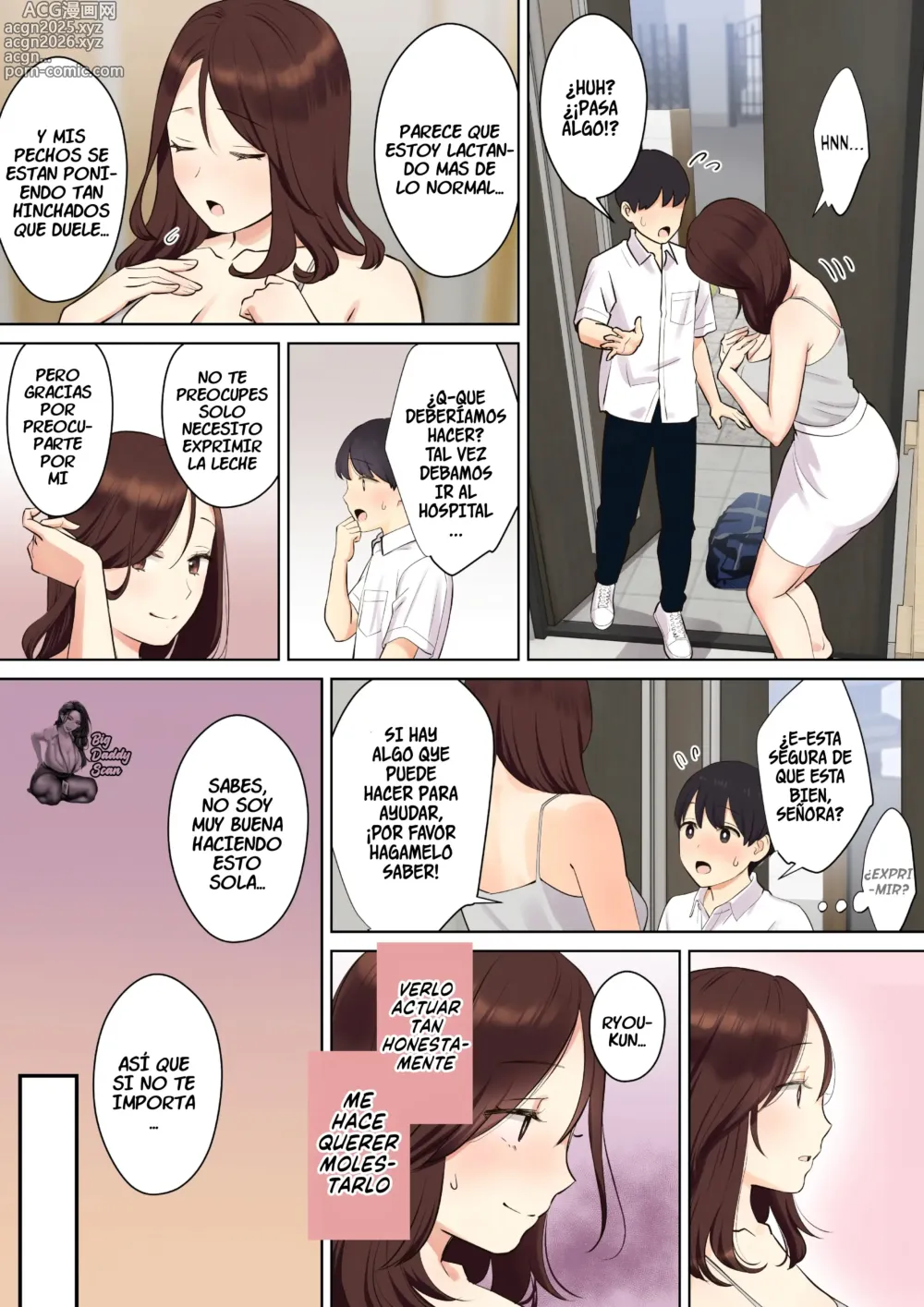 Page 18 of doujinshi Cómo La Mamá De Mi Novia Tomó Mi Virginidad (decensored)