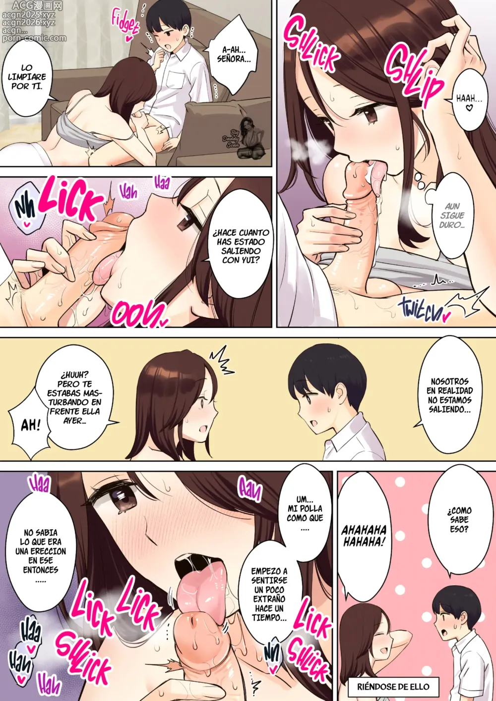 Page 29 of doujinshi Cómo La Mamá De Mi Novia Tomó Mi Virginidad (decensored)