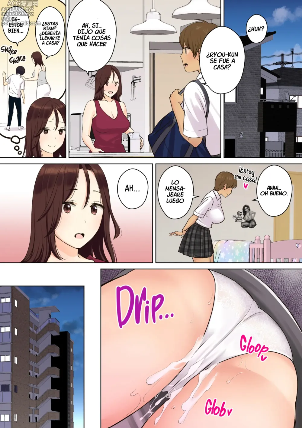 Page 45 of doujinshi Cómo La Mamá De Mi Novia Tomó Mi Virginidad (decensored)