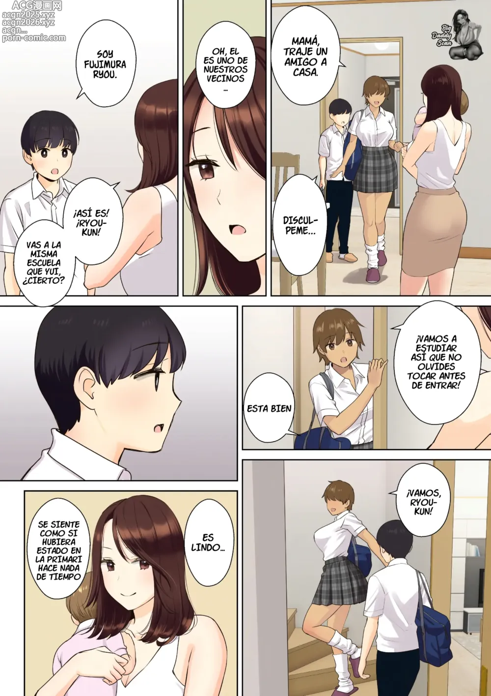 Page 6 of doujinshi Cómo La Mamá De Mi Novia Tomó Mi Virginidad (decensored)