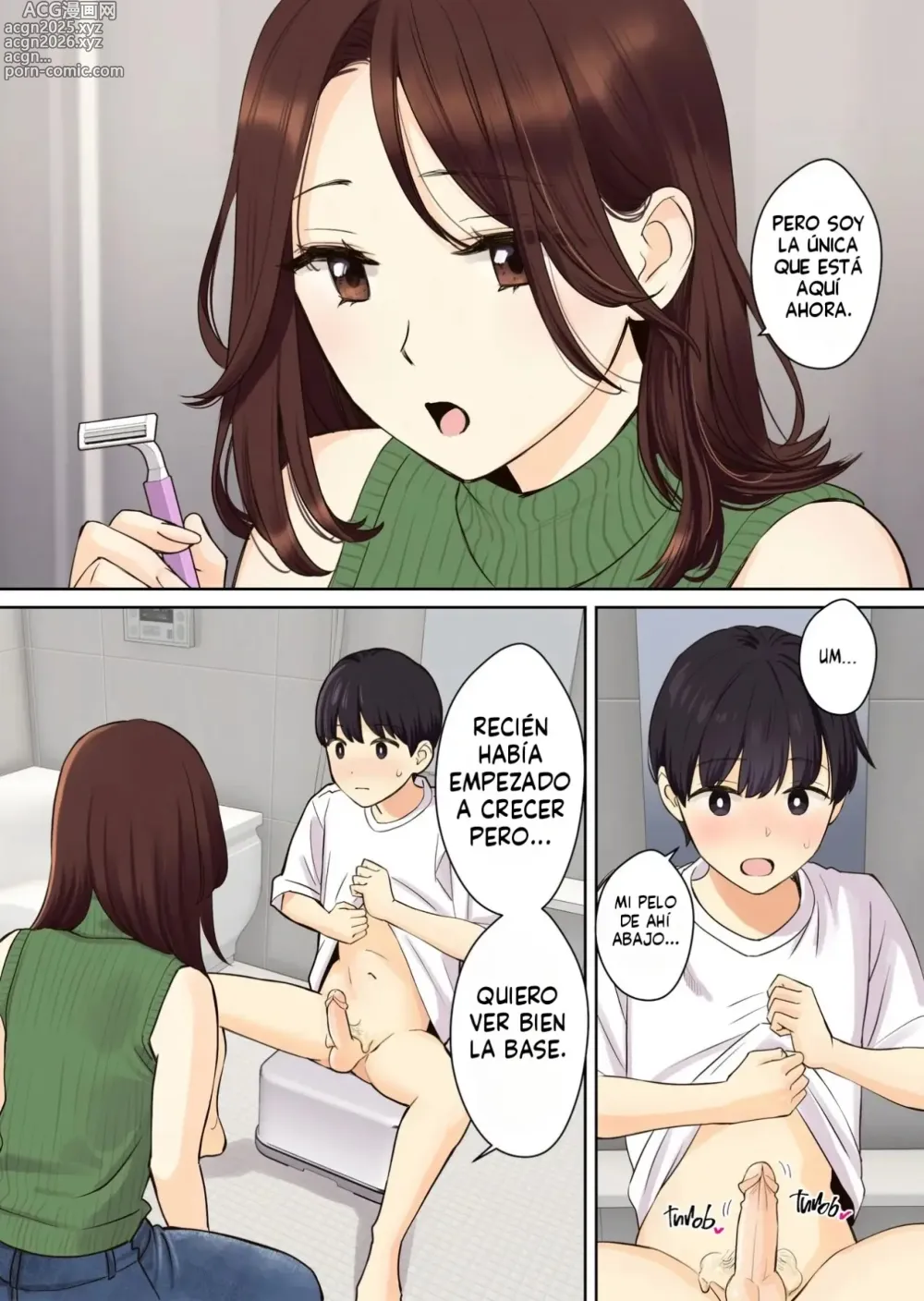 Page 52 of doujinshi Cómo La Mamá De Mi Novia Tomó Mi Virginidad (decensored)