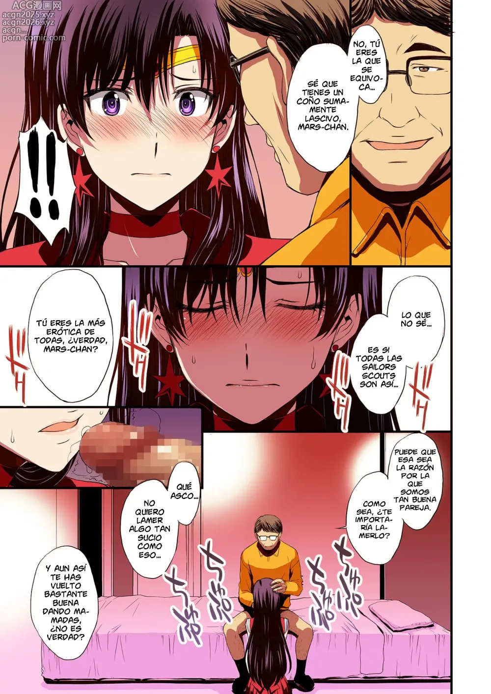 Page 36 of doujinshi Apareamiento y Fertilización de Sailor Mars Full Color