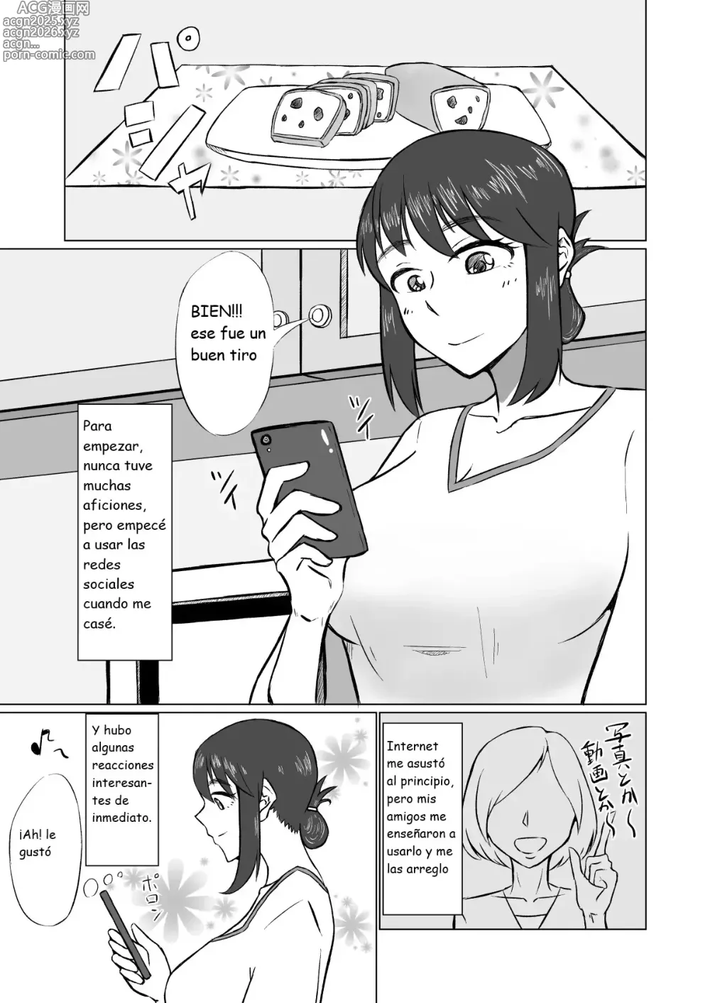 Page 3 of doujinshi Peligros de internet