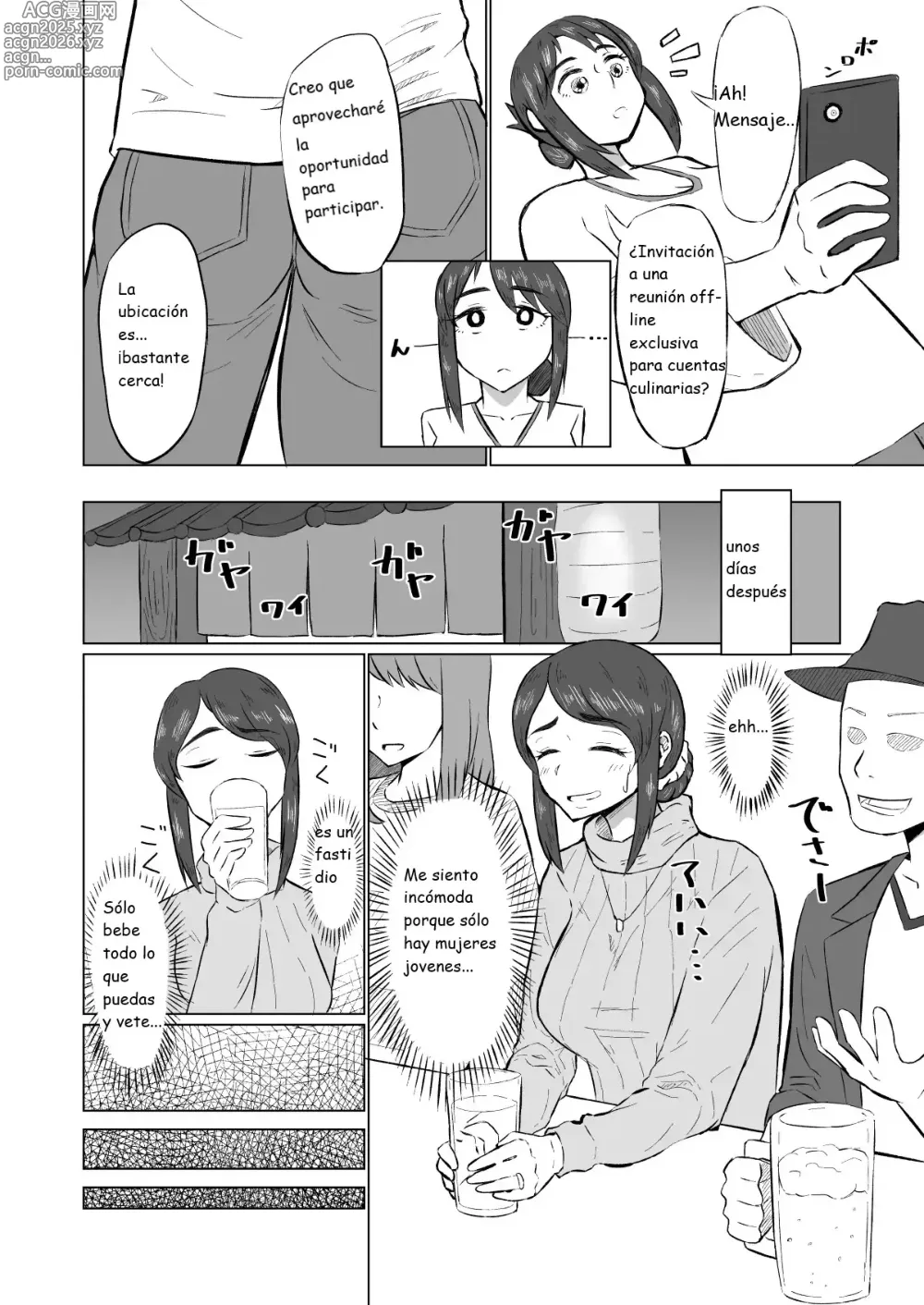 Page 4 of doujinshi Peligros de internet