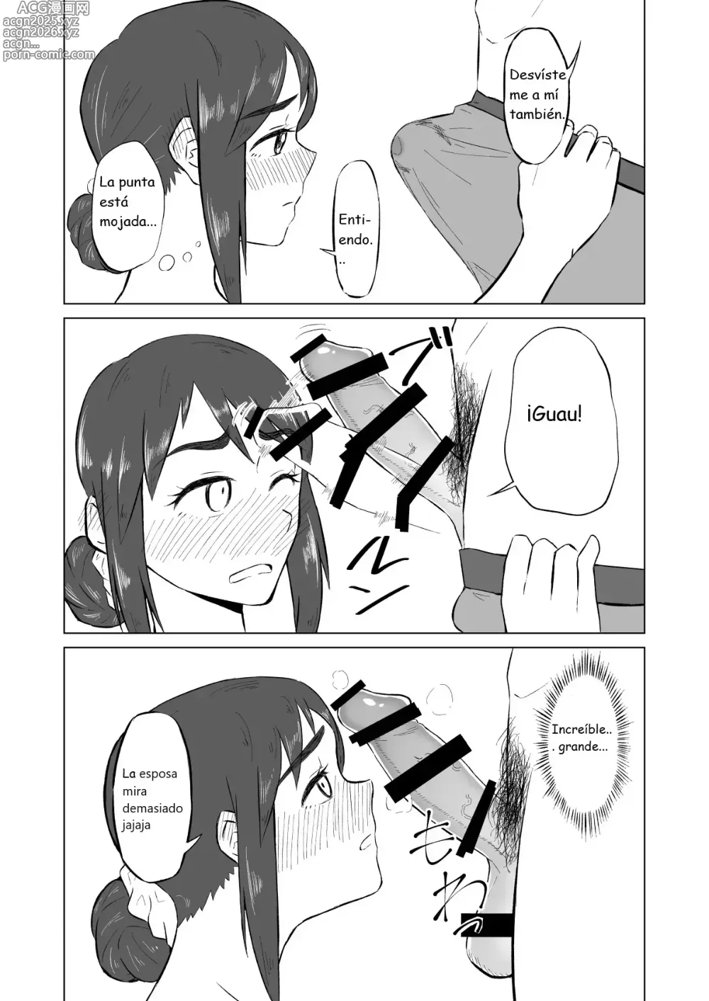 Page 10 of doujinshi Peligros de internet