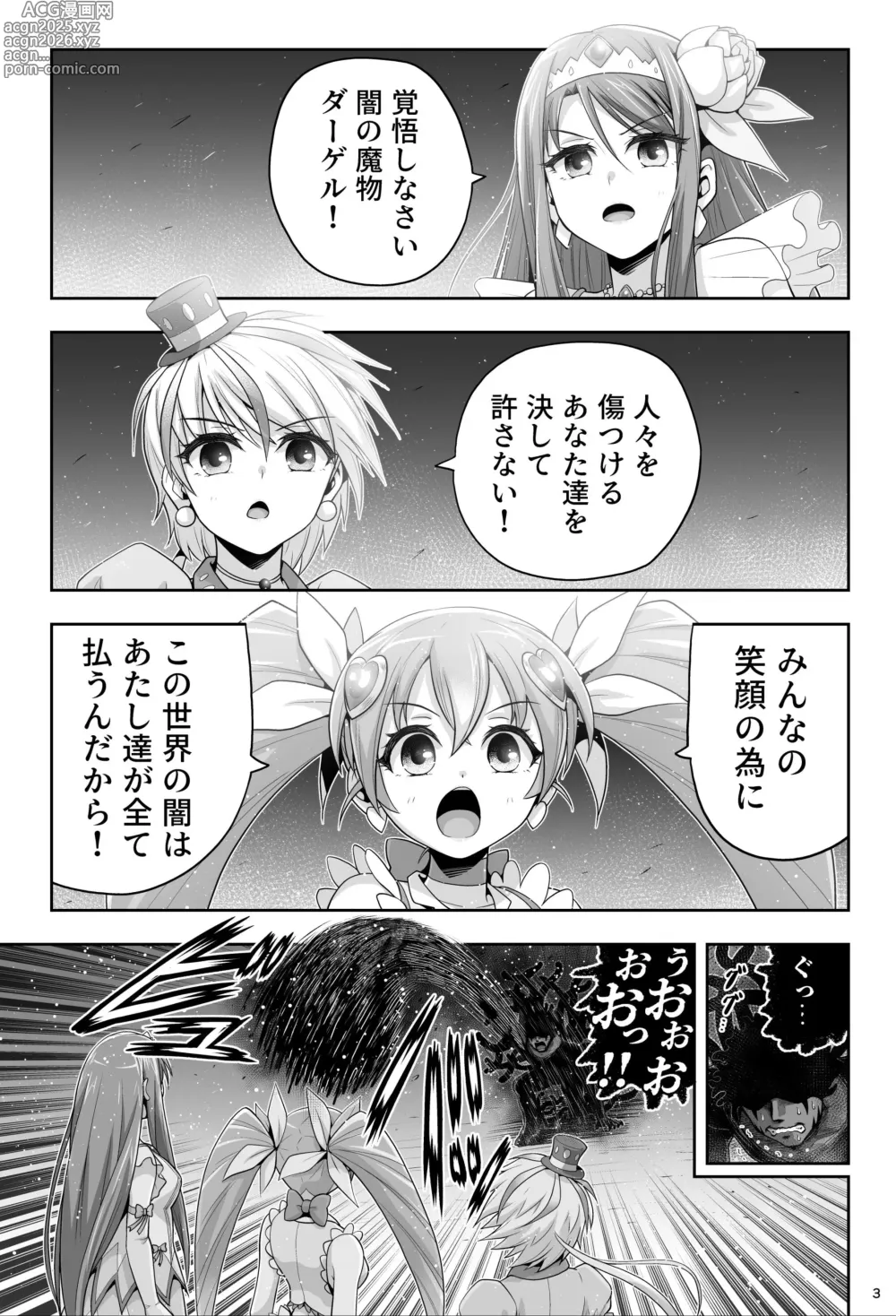 Page 3 of doujinshi Mahou Shoujo Shine Hearts