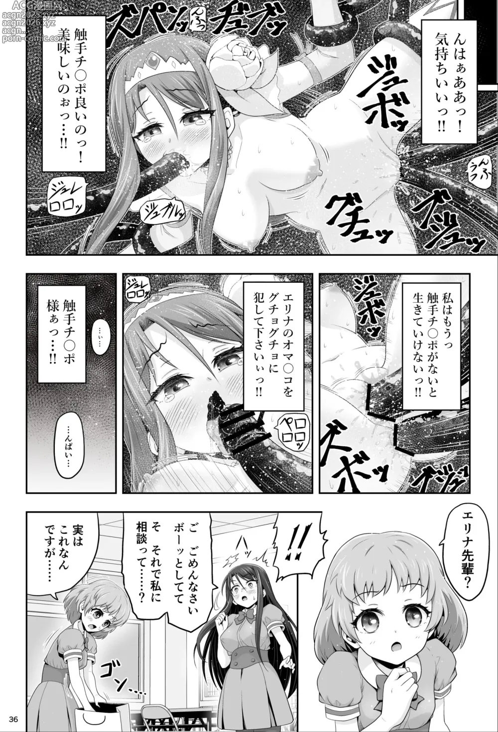 Page 36 of doujinshi Mahou Shoujo Shine Hearts