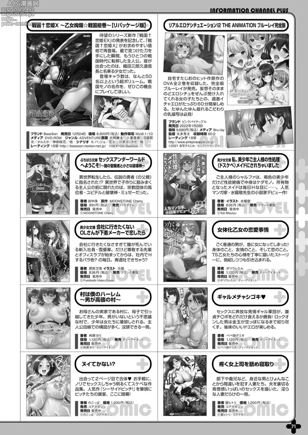 Page 64 of manga Monthly Megastore 2022-01