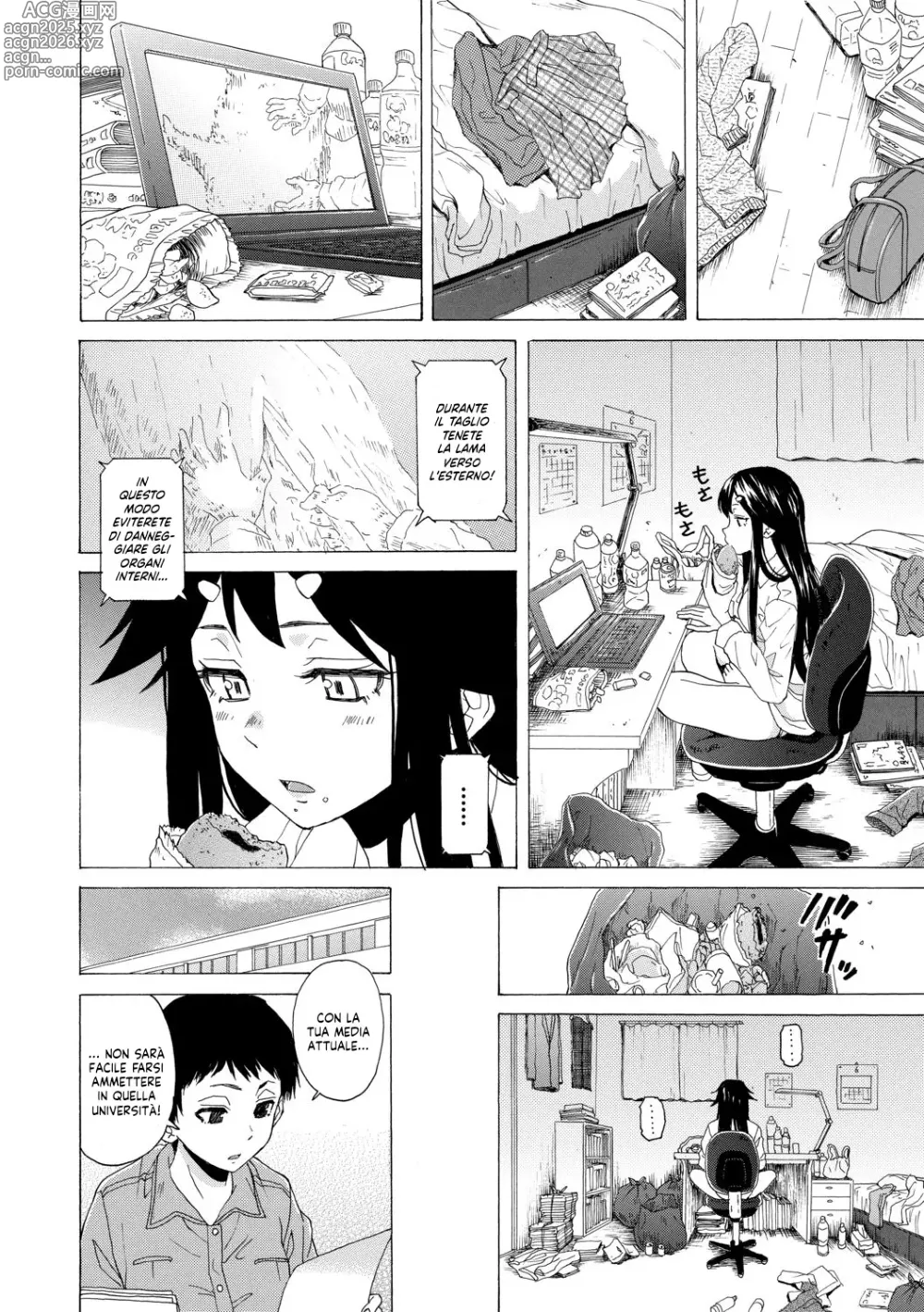 Page 77 of manga Una Prof-Escort in Camera Mia