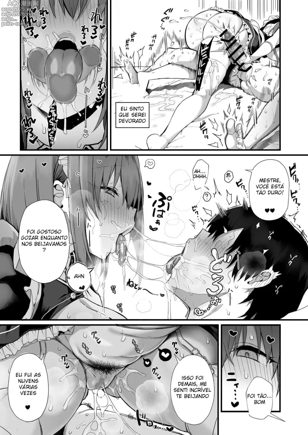 Page 18 of doujinshi Amor de Empregada - Uma História Sobre Fazer Sexo com uma Empregada Gentil, Doce, de Seios Grandes e Sexy -