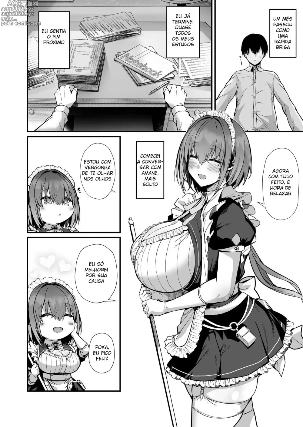 Page 41 of doujinshi Amor de Empregada - Uma História Sobre Fazer Sexo com uma Empregada Gentil, Doce, de Seios Grandes e Sexy -