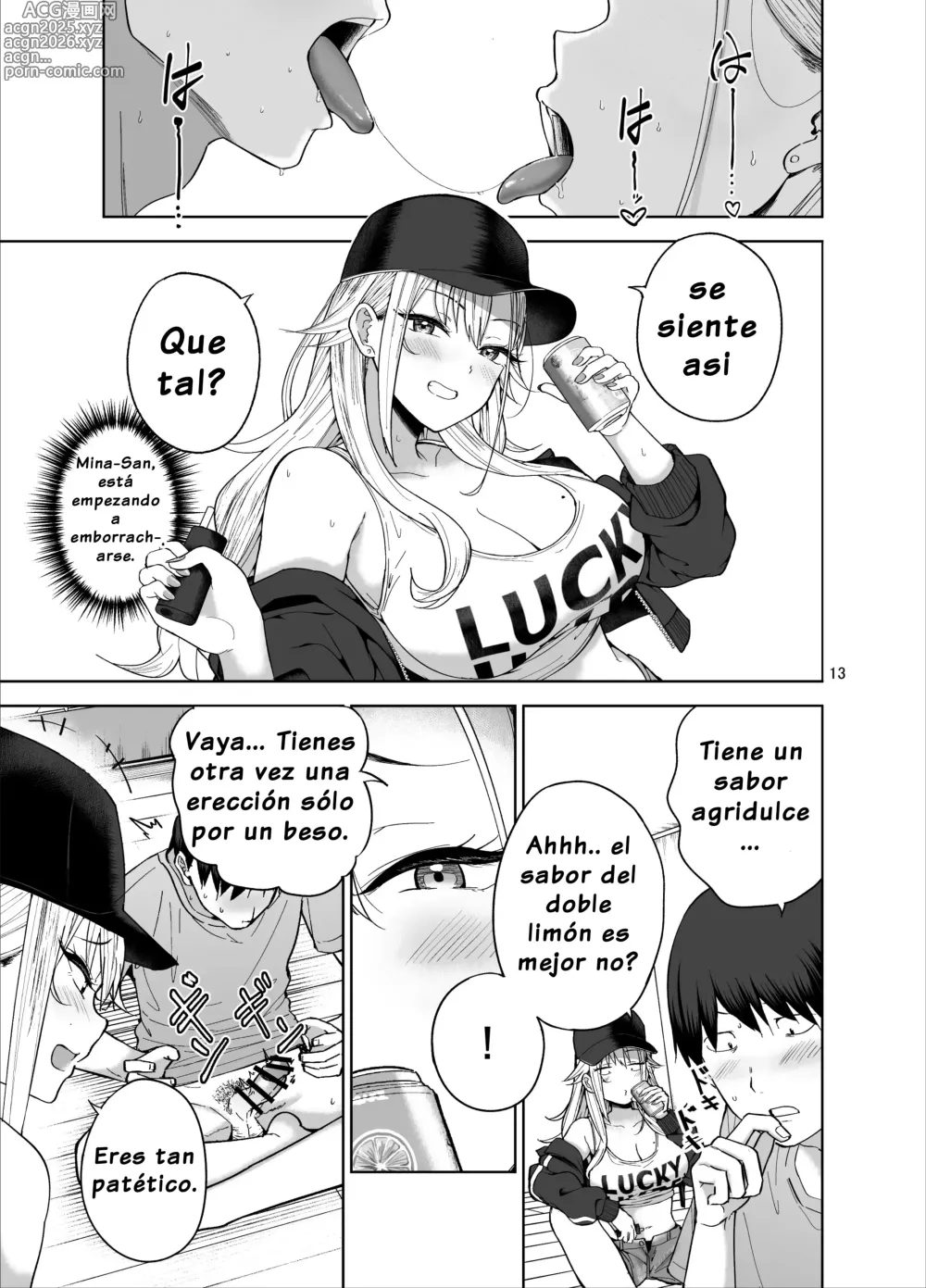 Page 14 of doujinshi Darashinai Gal ni Okane o Kashite Yarasete morau Seikatsu