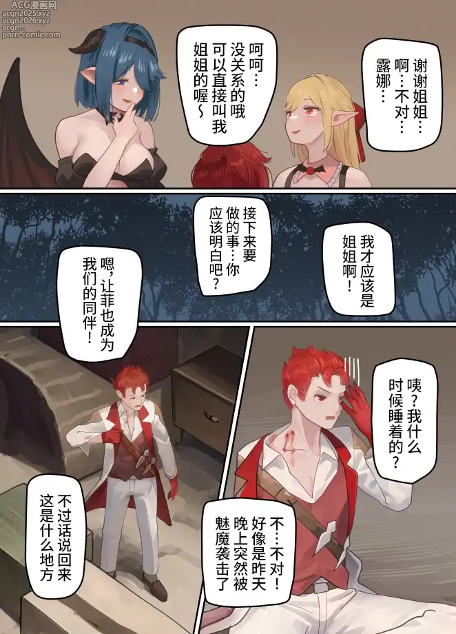 Page 33 of doujinshi 魔王被打败了所以把坦克兄弟和剑士变成魔物娘！