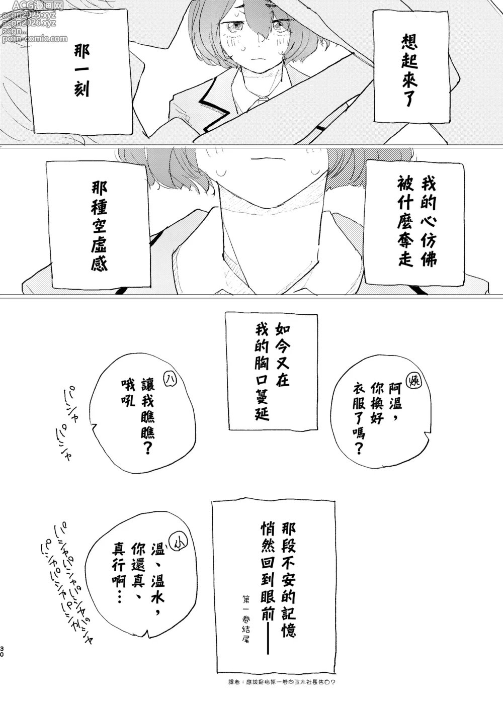 Page 28 of doujinshi 放学后败犬女主档案 Vol.3 烧盐柠檬