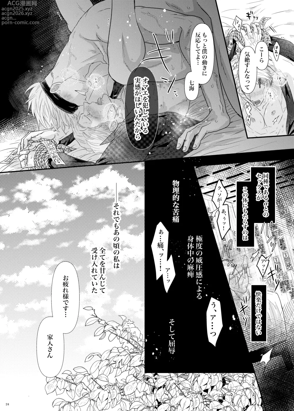 Page 25 of doujinshi Sea of ​​instinct